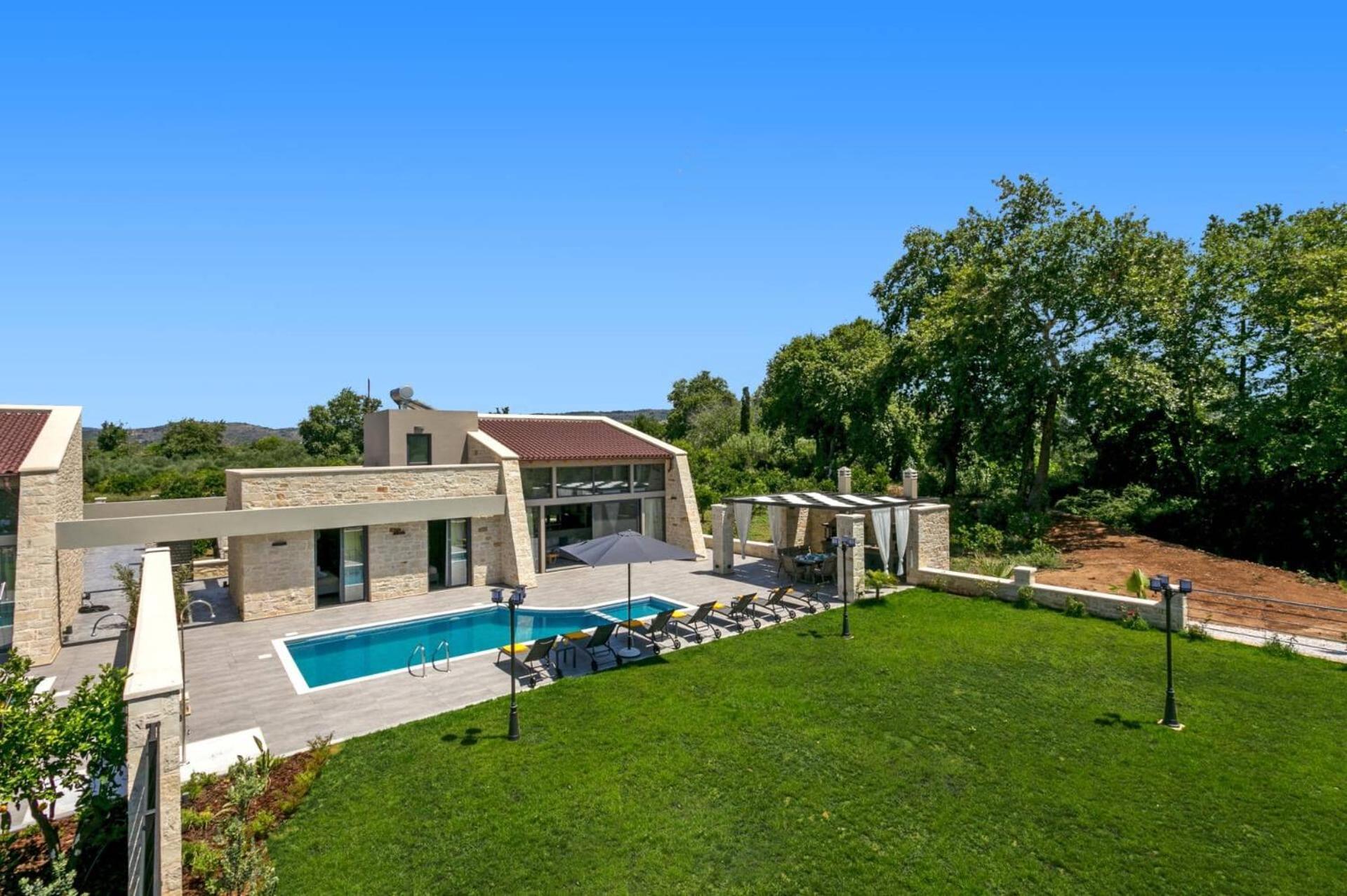 Villa Potami Angela By Villa Plus Stilos Extérieur photo