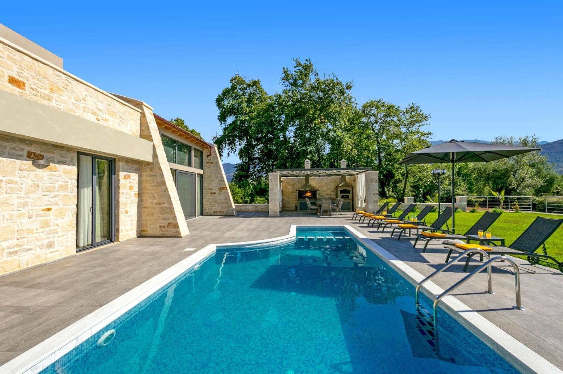 Villa Potami Angela By Villa Plus Stilos Extérieur photo